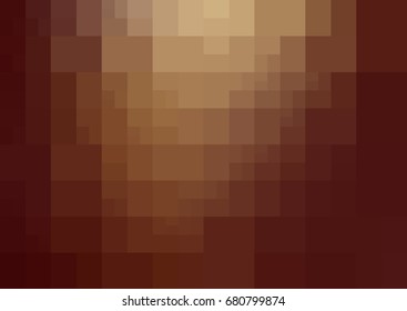 Light Red, Yellow vector polygonal illustration, which consist of rectangles. Rectangular design for your business. Creative geometric background in Origami style with gradient