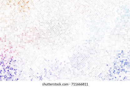 Light Red, Yellow vector polygonal illustration, which consist of rectangles. Rectangular pattern for your business design. Geometric background in Origami style with gradient. 