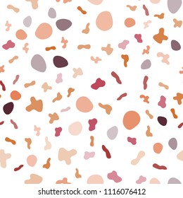 Light Red, Yellow vector seamless background with lamp shapes. Colorful abstract illustration with gradient lines. Pattern for your business design.