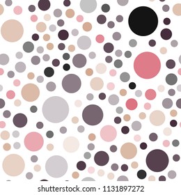 Light Red, Yellow vector seamless template with circles. Illustration with set of shining colorful abstract circles. Pattern can be used for ads, leaflets.