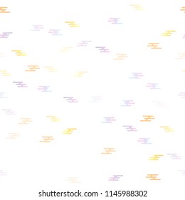 Light Red, Yellow vector seamless cover with long lines. Lines on blurred abstract background with gradient. Best design for your ad, poster, banner.