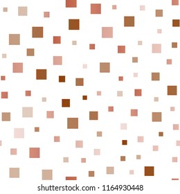 Light Red, Yellow vector seamless template with crystals, rectangles. Modern abstract illustration with colorful rectangles. Best design for your ad, poster, banner.