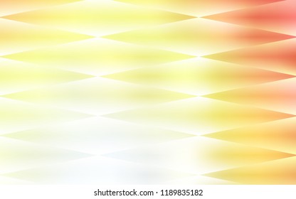 Light Red, Yellow vector seamless backdrop with rectangles, squares. Abstract gradient illustration with rectangles. Pattern for design of window blinds, curtains.