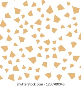 Light Red, Yellow vector seamless, isometric layout with lines, triangles. Abstract gradient illustration with triangles. Texture for window blinds, curtains.