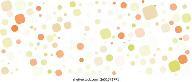 Light Red, Yellow vector seamless cover with spots. Glitter abstract illustration with blurred drops of rain. Pattern for design of fabric, wallpapers.