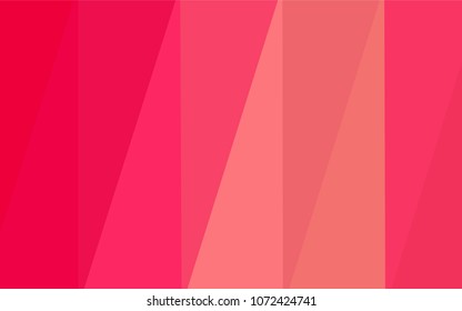 Light Red, Yellow vector shining triangular layout. Creative geometric illustration in Origami style with gradient. Brand-new style for your business design.