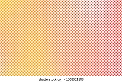 Light Red, Yellow vector  template with circles. Abstract illustration with colored bubbles in nature style. The pattern can be used for ads, leaflets of liquid.
