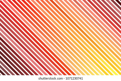 Light Red, Yellow vector template with repeated sticks. Modern geometrical abstract illustration with staves. The pattern can be used for websites.