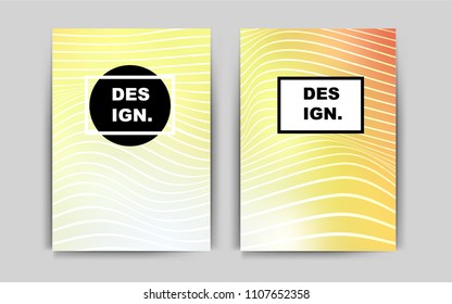 Light Red, Yellow vector template for landing pages. Modern abstract design concept with colorful gradient. The pattern can be used for any ad, booklets.