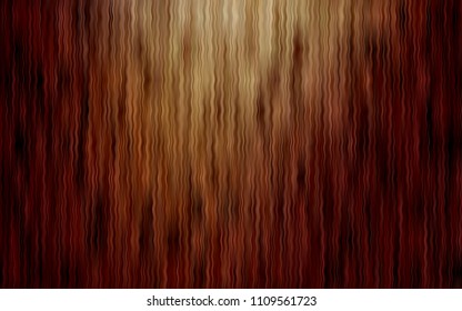 Light Red, Yellow vector template with lines, ovals. An elegant bright illustration with gradient. Brand-new design for your ads, poster, banner.