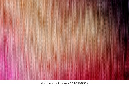 Light Red, Yellow vector template with bent ribbons. Colorful illustration in abstract marble style with gradient. Brand-new design for your ads, poster, banner.