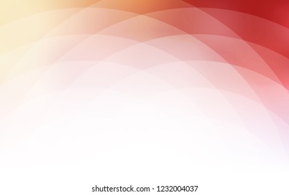 Light Red, Yellow vector template with lava shapes. Shining illustration, which consist of blurred lines, circles. Marble style for your business design.