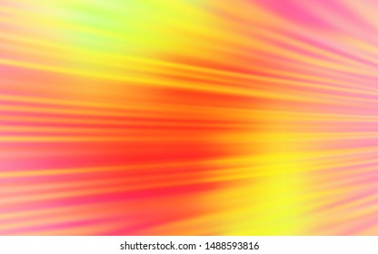 Light Red, Yellow vector template with repeated sticks. Colorful shining illustration with lines on abstract template. Pattern for your busines websites.