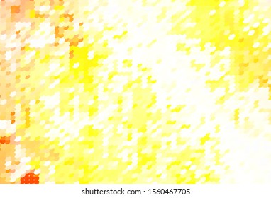 Light Red, Yellow vector template with circles. Illustration with set of shining colorful abstract circles. Pattern for ads, leaflets.
