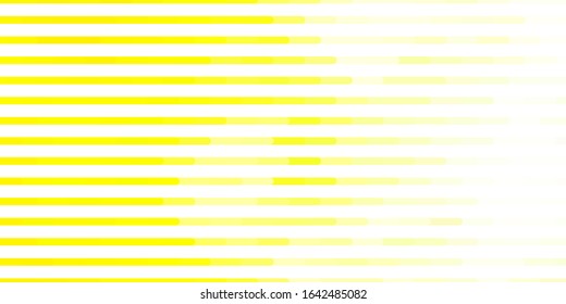 Light Red, Yellow vector template with lines. Geometric abstract illustration with blurred lines. Smart design for your promotions.