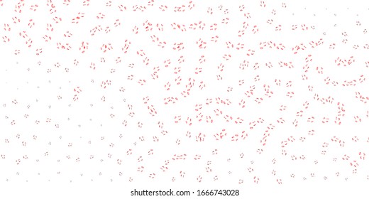 Light Red, Yellow vector template with businesswoman signs. Colorful illustration with gradient feminism shapes. Best design to show the power of women.