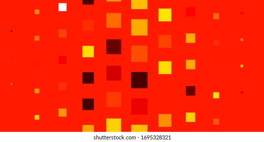 Plantilla vectorial amarillo y rojo claro en rectángulos. Ilustración con un conjunto de rectángulos de degradado. Diseño para su promoción empresarial.