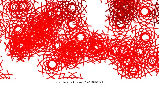 Light Red, Yellow vector template with abstract forms. Colorful abstract forms with gradient in simple style. Background for cell phones.