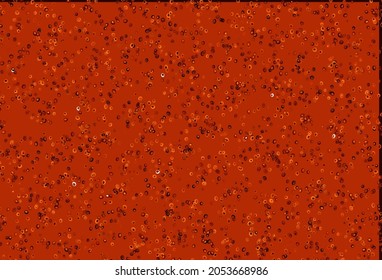 Light Red, Yellow vector template with circles. Illustration with set of shining colorful abstract circles. Pattern of water, rain drops.