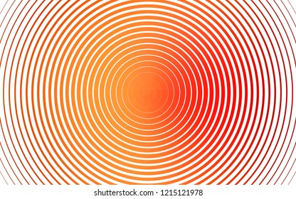 Light Red, Yellow vector texture with disks. Illustration with set of shining colorful abstract circles. Pattern for beautiful websites.