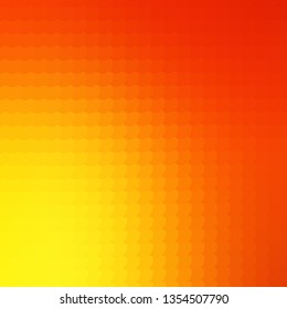 Light Red, Yellow vector texture with circles. Glitter abstract illustration with colorful drops. Pattern for wallpapers, curtains.