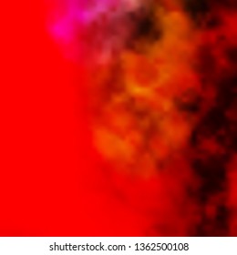 Light Red, Yellow vector texture with cloudy sky. Colorful illustration with abstract gradient clouds. Pattern for your commercials.