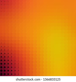Light Red, Yellow vector texture with circles. Abstract colorful disks on simple gradient background. Pattern for websites, landing pages.