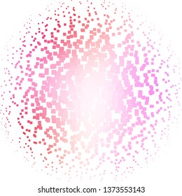 Light Red, Yellow vector texture in rectangular style. Abstract gradient illustration with colorful rectangles. Pattern for websites, landing pages.