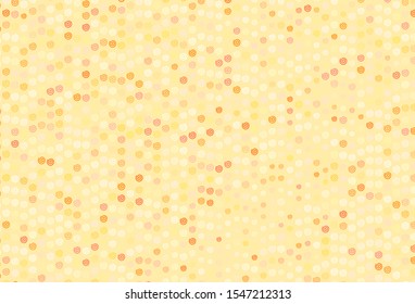 Light Red, Yellow vector texture with curved lines. Shining colorful illustration in simple style. Template for cell phone screens.