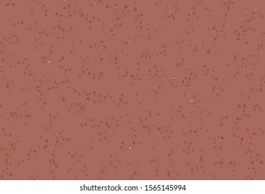 Light Red, Yellow vector texture with colored lines, dots. Blurred decorative design in simple style with lines. Pattern for ads, posters, banners.