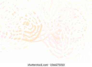 Light Red, Yellow vector texture with abstract forms. Colorful chaotic forms with gradient in modern style. Simple design for your web site.