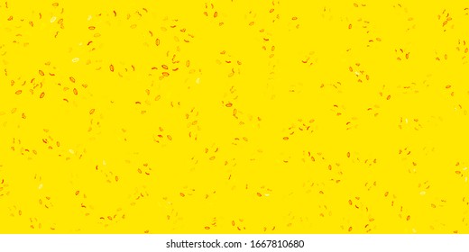 Light Red, Yellow vector texture with women's rights symbols. Simple design in abstract style with women’s rights activism. Best design to show the power of women.