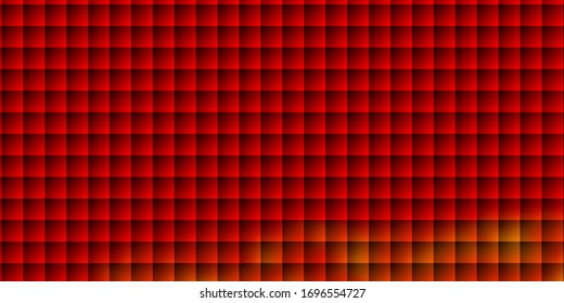 Light Red, Yellow vector texture in rectangular style. Illustration with a set of gradient rectangles. Template for cellphones.