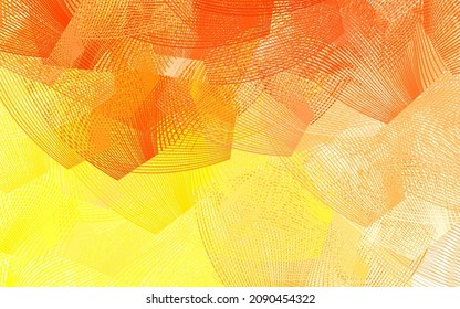 Light Red, Yellow vector texture with colored lines. Blurred decorative design in simple style with lines. Pattern for your busines websites.