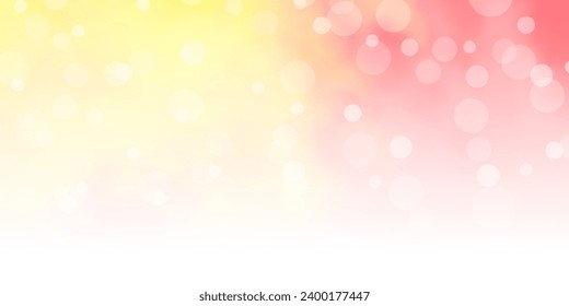 Light Red, Yellow vector texture with circles. Modern abstract illustration with colorful circle shapes. Design for posters, banners.