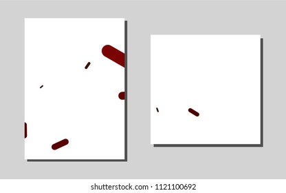 Light Red, Yellowvector background for presentations. Blurred decorative design in abstract style with textbox. The pattern can be used for any ad, booklets.
