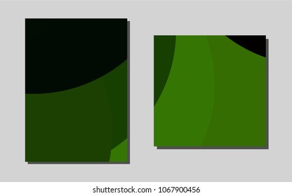 Light Red, Yellowvector cover for Envelopes. Blurred decorative design in abstract style with textbox. New design for a poster, banner of your website.