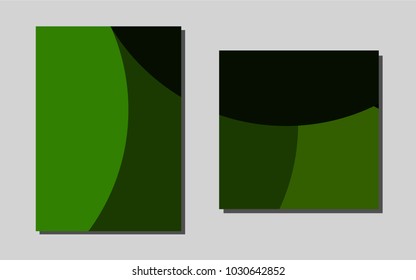 Light Redvector background for presentations. Abstract booklet on colored background with gradient. The pattern can be used for any ad, booklets.