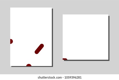 Light Redvector background for presentations. Modern abstract design concept with colorful gradient. Pattern for beautiful business cards, folders.