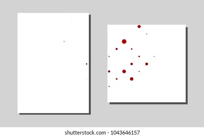 Light Redvector banner for websites. Modern abstract design concept with colorful gradient. Pattern for ads, leaflets, labels of your business.