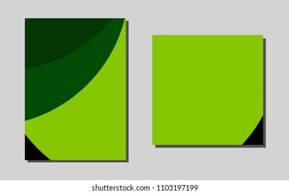 Light Redvector brochure for ui, ux design. Web interface on abstract background with colorful gradient. Beautiful design for cover of notepads.