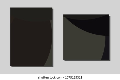 Light Redvector pattern for posters. Abstract booklet on colored background with gradient. Completely new template for your brand book.