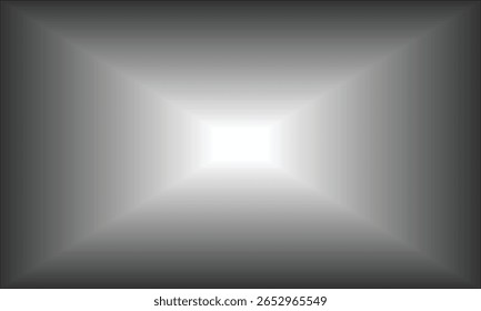 Light reflection on a metal surface Abstract background  black and white prism, square diamond.