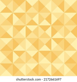 fondo repetitivo claro con triángulos amarillos. patrón sin costuras vectorial. muestra de tela. papel envolvente. impresión continua. formas geométricas. elementos de diseño para la decoración, textiles, prendas de vestir, ropa de cama