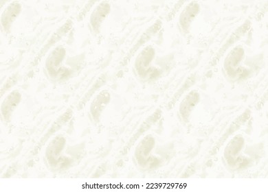 Suelo De Rock Ligero. Textura amarilla fluida. Acuarela de mármol blanco. Fondo transparente claro. Fondo color beige del agua. Pintura repetida de tinta blanca de alcohol. Patrón de mármol beige. Plantilla de resumen de vectores
