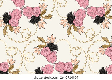 Light, romantic florals in pastel shades just right for modern weddings, minimal branding, and curated stationery