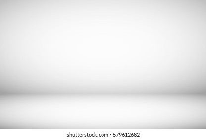 Light room with wide clean copy space. Vector illustration. No mesh items on this background