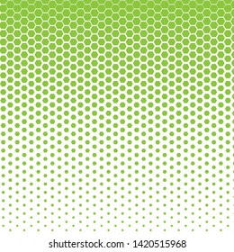 Light salad green colors, vector modern geometrical circle abstract background. Dotted texture template. Geometric pattern in halftone style with gradient.