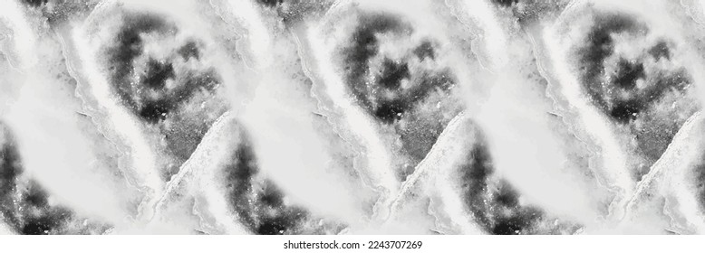 Light Science Pattern. White Fluid Elegant Ceramic. Grey Tile Paint. White Gray Ink Science. Grey Grey Color Splash Floor. White Repeat Science. Modern Seamless Template. Light Seamless Background.