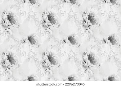 Light Science Texture. Grey Grey Color Science. Grey White Elegant Ceramic. Light Seamless Background. White Gray Ink Grain Floor. Grey Rock Stone. White Splash Science. Vector Abstract Science.
